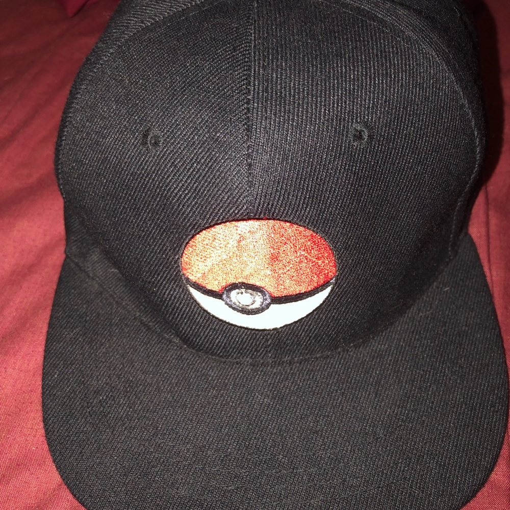 Pokémon ball baseball cap
